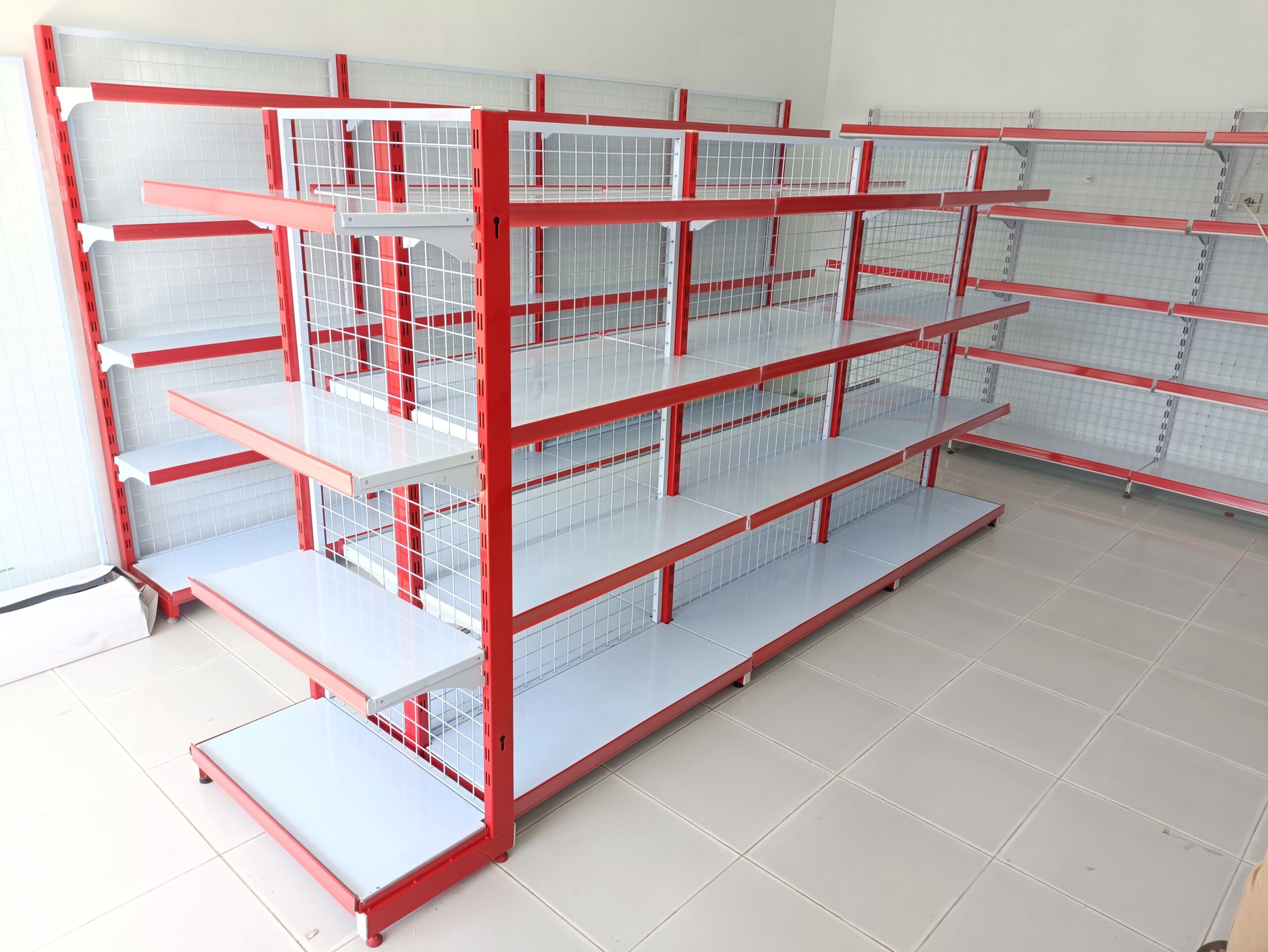 Rak Tengah / Double Minimarket | Toko Rak Minimarket Sumatera